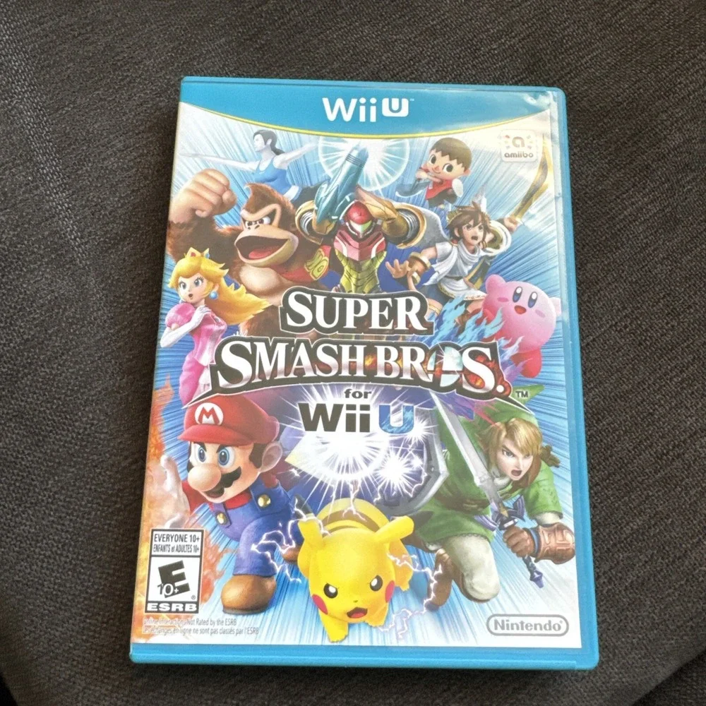Super Smash Bros. - (Nintendo Wii U, 2014) *CIB* Tested No Scratches